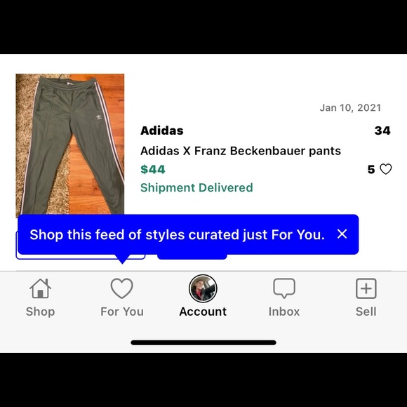 Adidas X Frank Beckenbaver - Picture 1 of 2